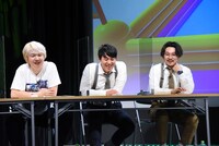 左から三四郎・相田、オズワルド。