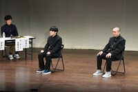 ザ・ギースらしい「音が出ない板付き」を心がけたというラブレターズ。