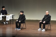 ザ・ギースらしい「音が出ない板付き」を心がけたというラブレターズ。