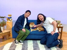 左からさらば青春の光・森田、里見ワン太郎、かが屋・賀屋。(c)静岡朝日テレビ