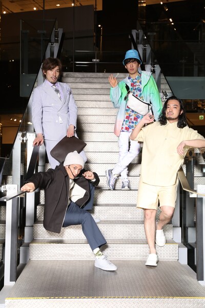 「イグナッツ!!」TELASA特別編に出演するEXITとCreepy Nuts。(c)テレビ朝日