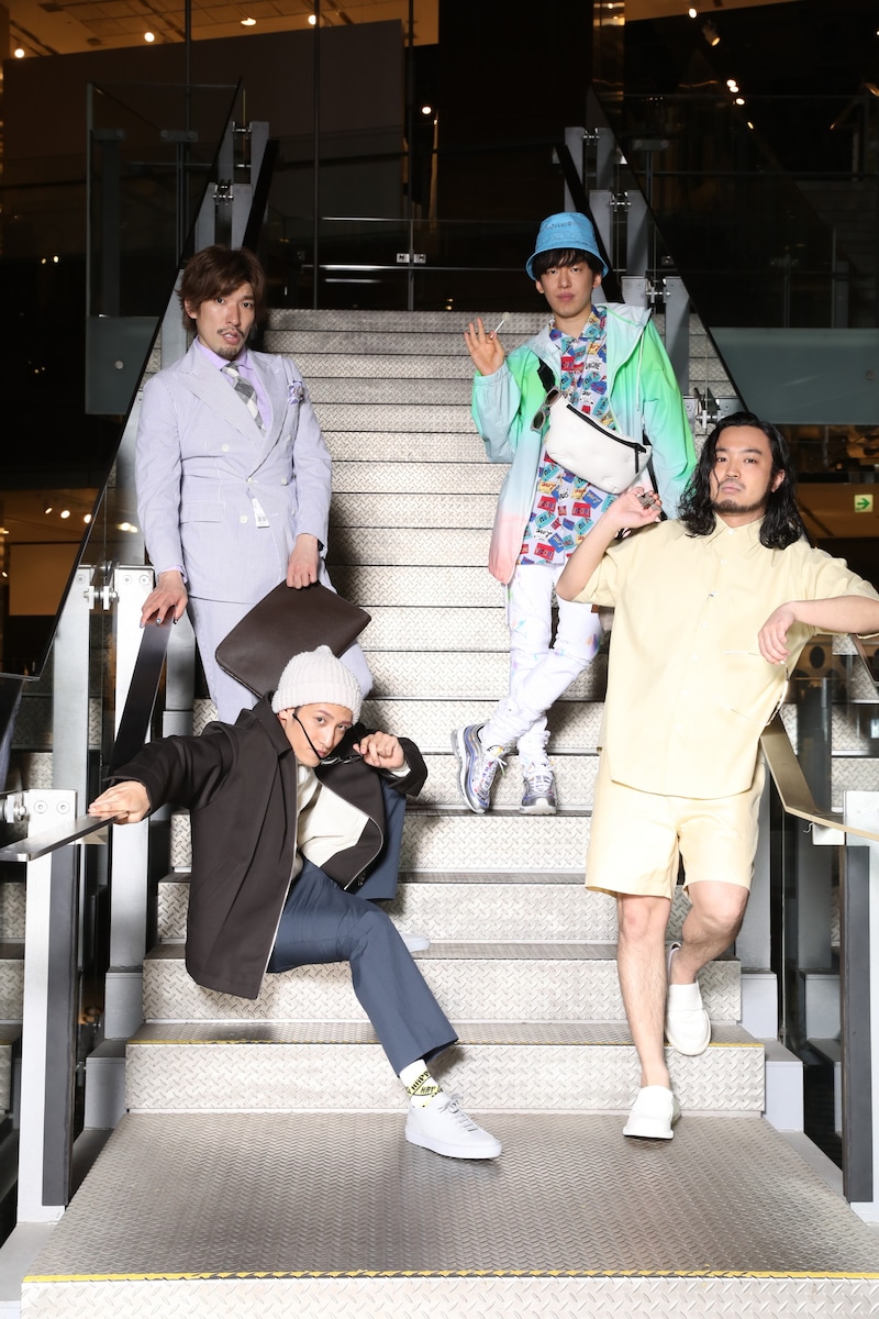 「イグナッツ!!」TELASA特別編に出演するEXITとCreepy Nuts。(c)テレビ朝日