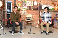 おぎやはぎ矢作とバカリズム。(c)ABCテレビ