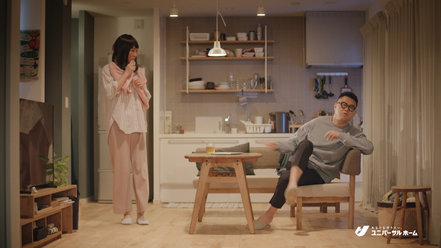 CM「不意打ち」編より。