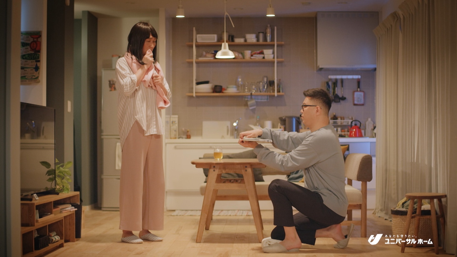 CM「不意打ち」編より。
