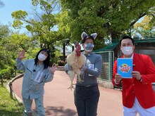 左からハイヒール・リンゴ、藤崎マーケット。(c)読売テレビ