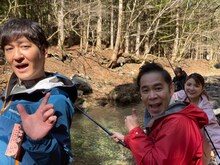 （左から）ココリコ田中、ナインティナイン岡村、川島海荷。(c)TBS