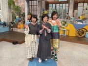 「サンキュー！おしゃべり～マッチ」MCの（左から）阿川佐和子、森山良子、清水ミチコ。(c)テレビ朝日