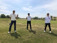 左から東野幸治、雨上がり決死隊・蛍原、ナインティナイン岡村。