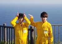 東京都青ヶ島をリポートする流れ星☆。(c)RSK