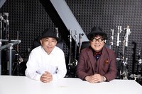 左から木梨憲武、カンニング竹山。