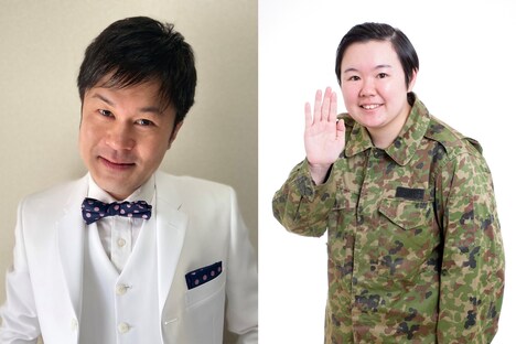 左から野田ちゃん、やす子。