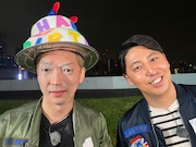 生放送を終えたニューヨーク。(c)テレビ朝日