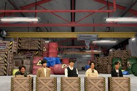 （左から）ネプチューン堀内、荒牧慶彦、高野洸、橋本祥平、ネプチューン名倉。(c)フジテレビ