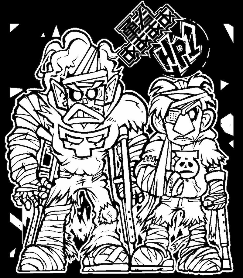 「勇者ああああHP1」イラスト