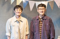 左からロバート山本、ロバート馬場。(c)メ～テレ