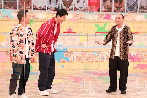 かまいたちと千鳥・大悟。(c)フジテレビ