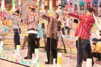 （左から）マヂカルラブリー、千鳥・大悟、かまいたち濱家。(c)フジテレビ