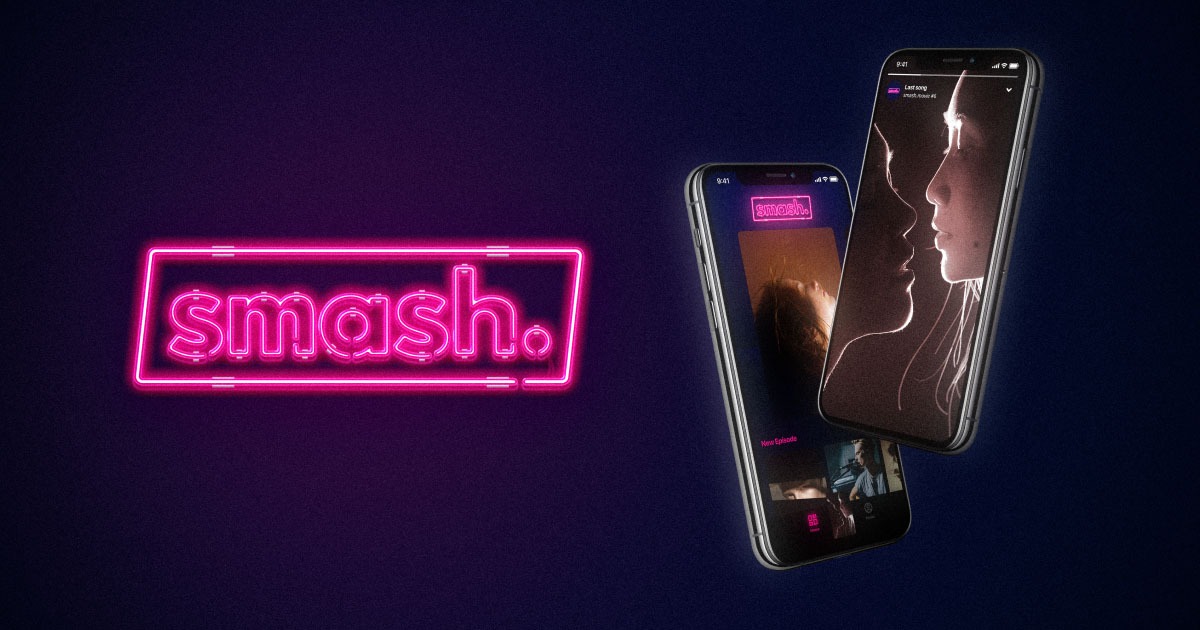 バーティカルシアターアプリ「smash.」イメージ