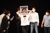 以前行われた「エアー箱の中身は何だろうか？」の様子。