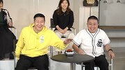 チョコレートプラネットとヒコロヒー（中央）。(c)フジテレビ