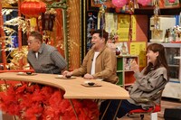 サンドウィッチマンと藤本美貴（右）。(c)フジテレビ