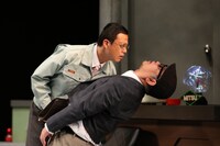 「はい！丸尾不動産です。」公演の様子。