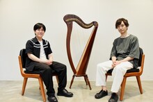 ラブレターズ溜口さん（左）とザ・ギース高佐さん（右）。