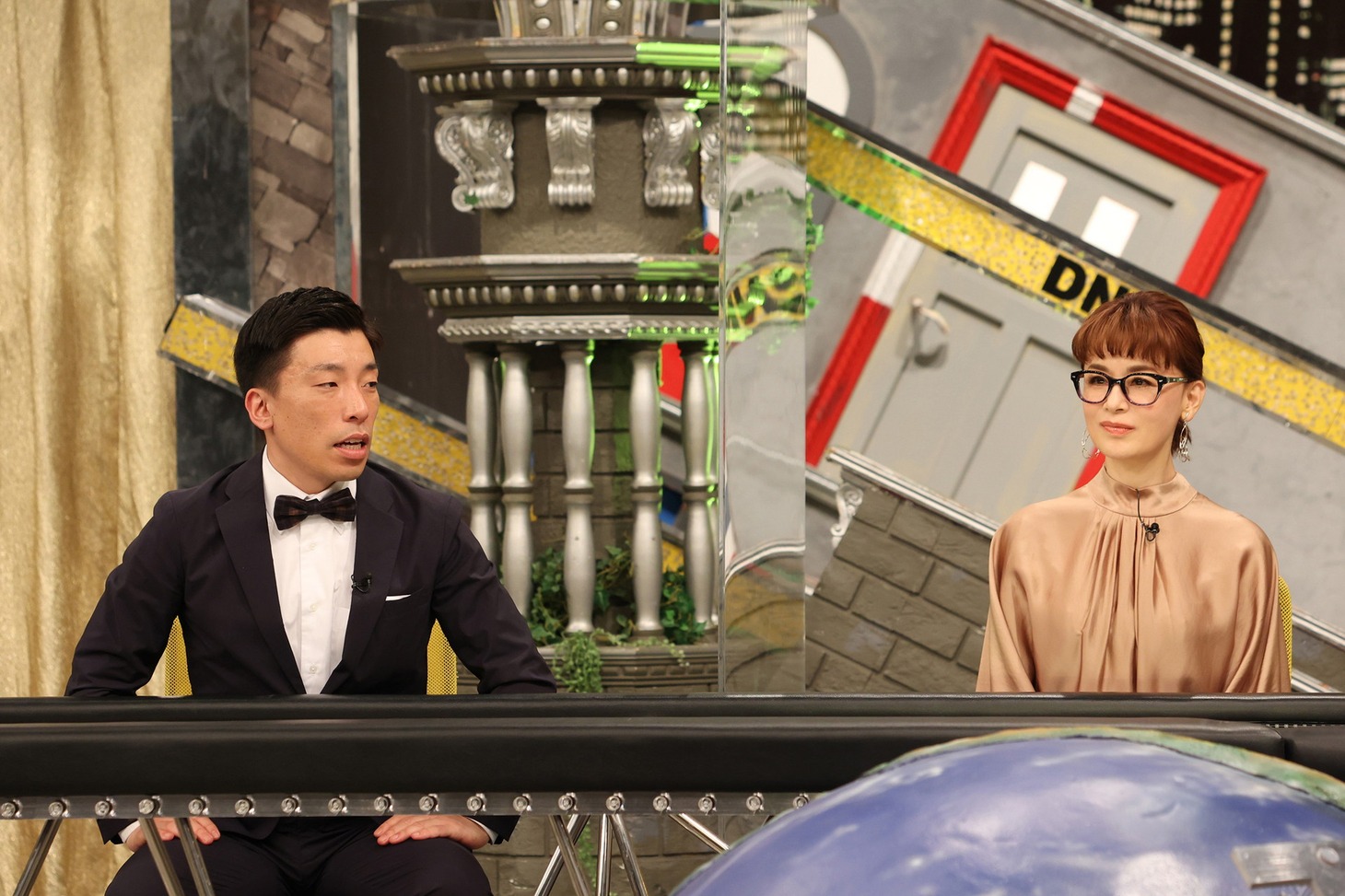 エイトブリッジ別府と大地真央。(c)フジテレビ