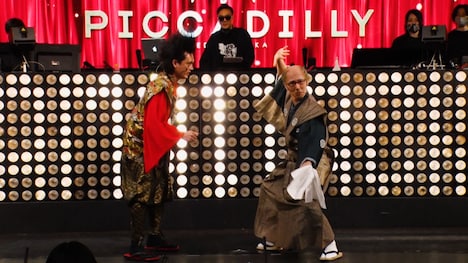 「かまいたちのFREE STYLEあるあるバトル」より、武将様とゴエ爺。