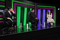 （左から）平成ノブシコブシ吉村、山下健二郎、佐々木久美。(c)ABCテレビ