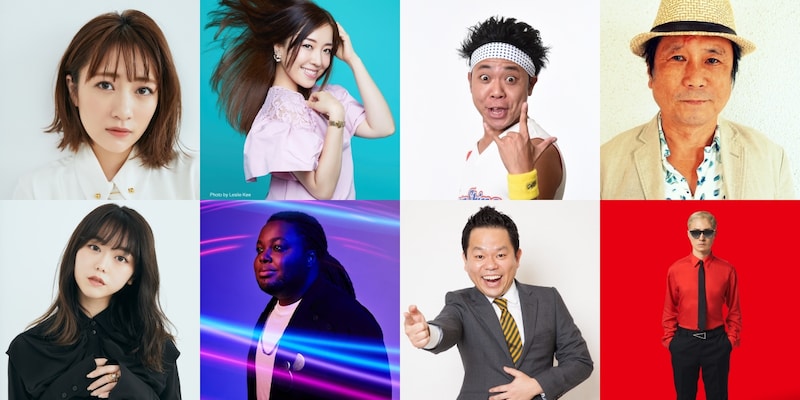 「TOKYO SPEAKEASY」の出演者たち。