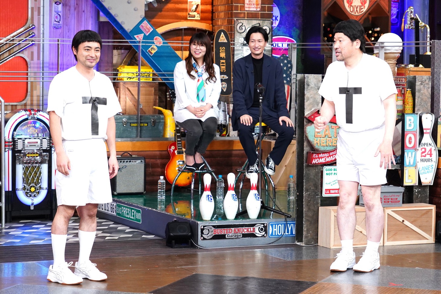 「ウチのガヤがすみません！」のワンシーン。(c)日本テレビ
