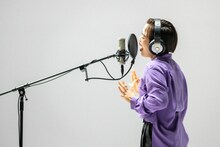 CM撮影中のゆりやんレトリィバァ。