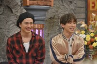 左から 登坂広臣、EXILE NAOTO。(c)読売テレビ