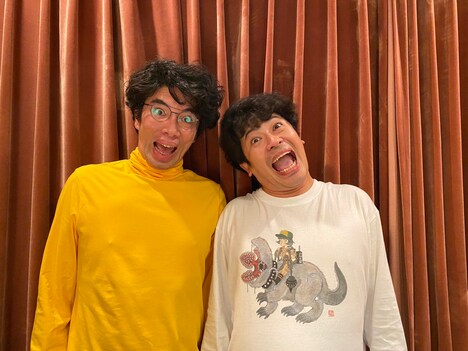 片桐仁と流れ星☆ちゅうえいのコンビ「まりおねっつ」。