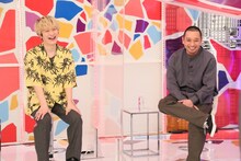 Fukase（左）と千鳥・大悟。(c)フジテレビ