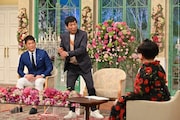 (左から)長嶋一茂、明石家さんま、黒柳徹子。(c)テレビ朝日