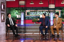 左から内村光良、ナイツ。(c)日本テレビ