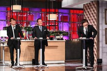 左からさまぁ～ず、内村光良。(c)日本テレビ