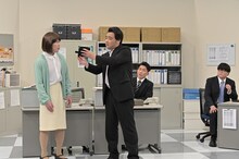 ジャングルポケットとライス関町（右端）。(c)TBS