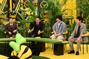 爆笑問題と宮下草薙。(c)テレビ朝日