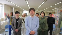 左からトム・ブラウン布川、井下好井・好井、トム・ブラウンみちお、佐藤二朗、しずる池田、山本美月、しずる村上。