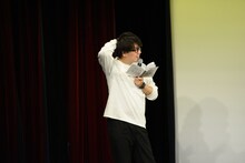 ポイントゲットできず首をかしげる囲碁将棋・文田。