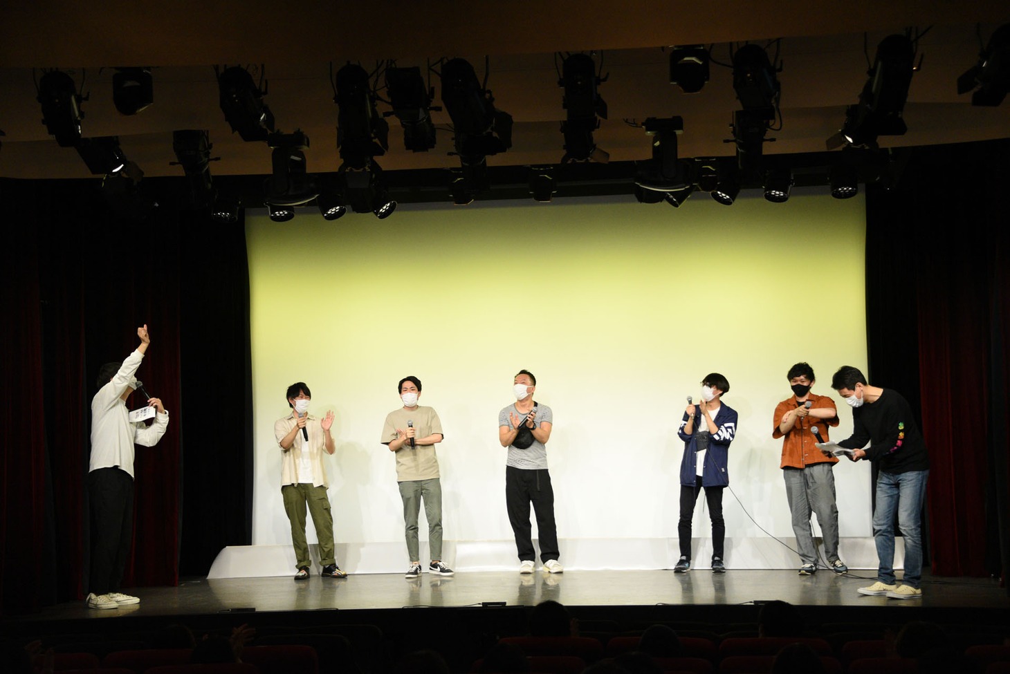 「囲碁将棋の情熱スリーポイント」のイベントの様子。