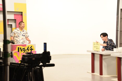 「ハライチのYAMi」の収録に臨むハライチ。