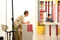 「ハライチのYAMi」の収録に臨むハライチ。