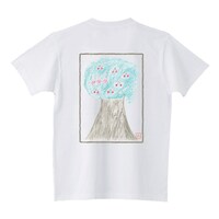 「チェリチェリTシャツ」バックのデザイン。