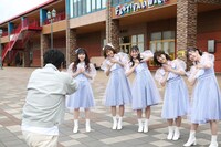 ミュージックビデオ撮影中の様子。