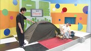 バイきんぐ西村「白黒アンジャッシュ」のスタジオに自前のテントを持ち込む